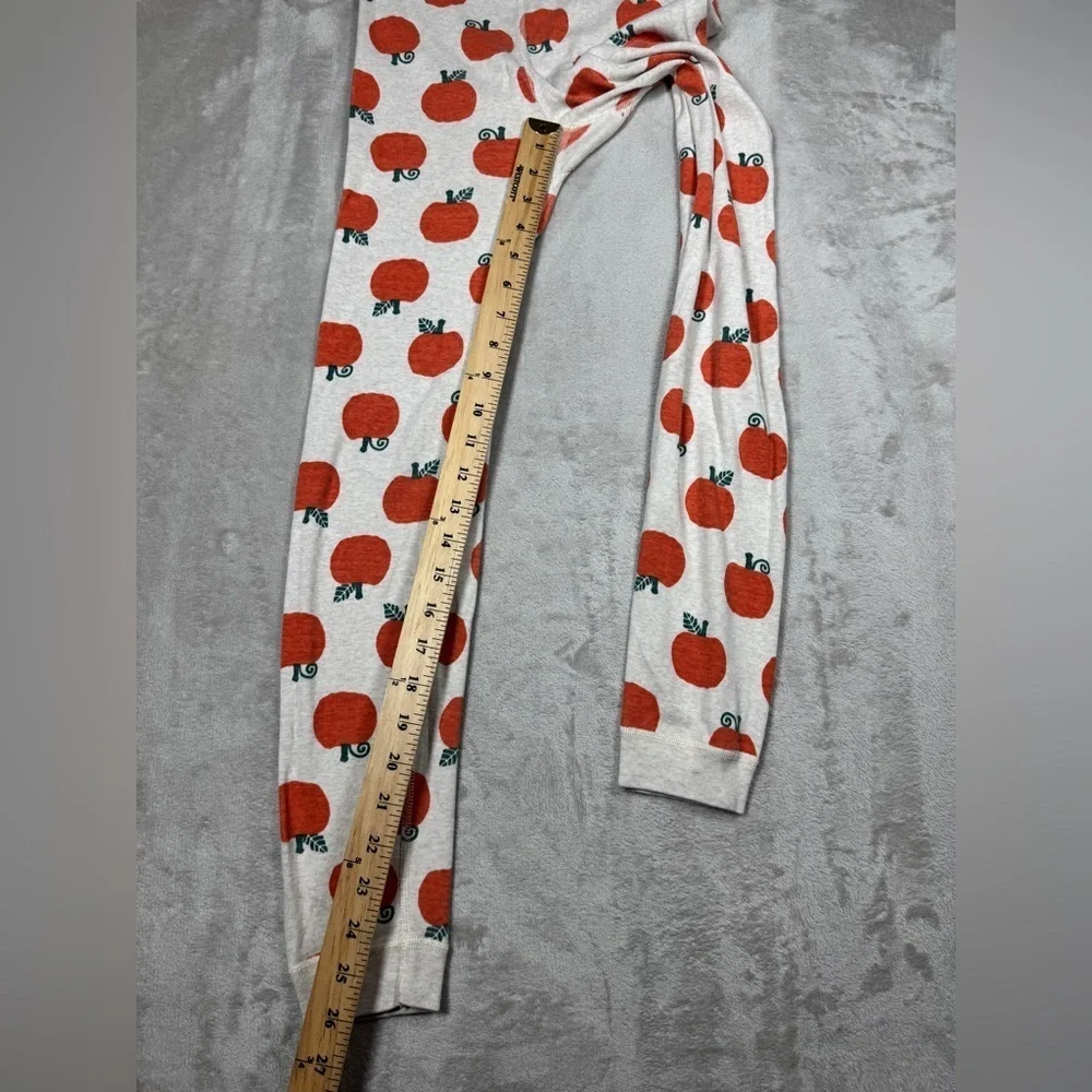 Hanna Andersson 100% Organic Cotton Pumpkin Fall Halloween PJ Bottom Pants 12